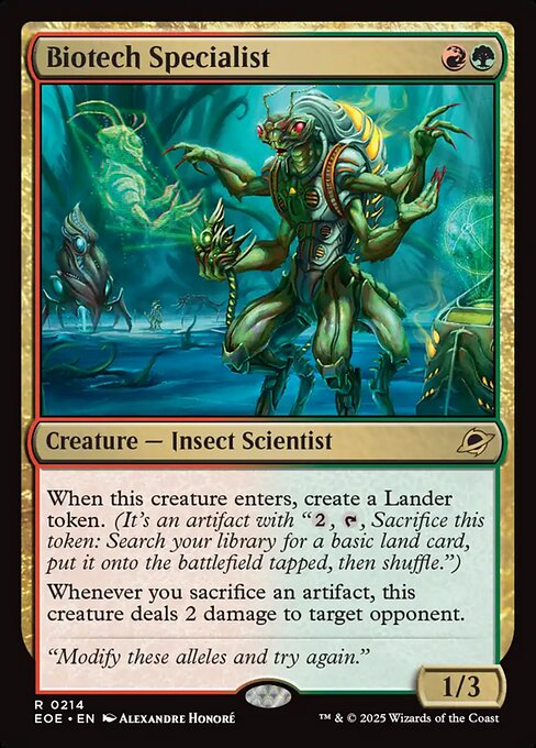 Biotech Specialist