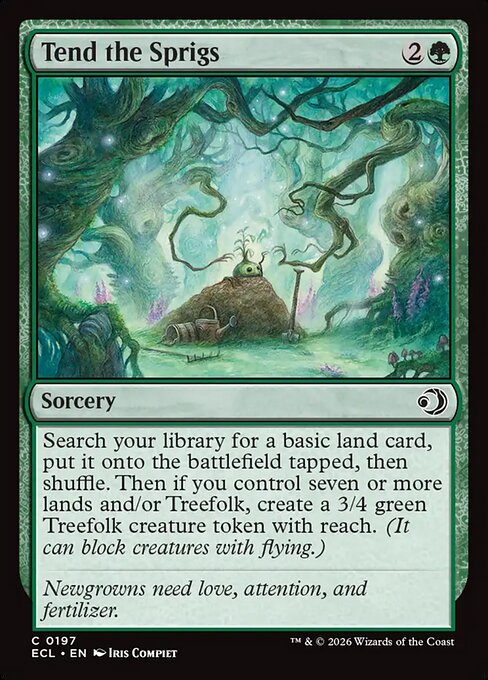 Tend the Sprigs