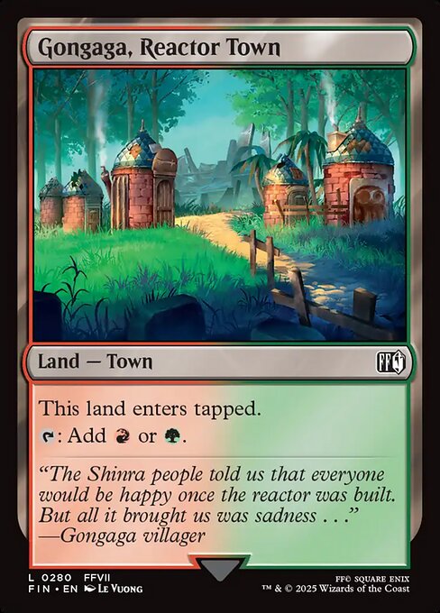 Gongaga, Reactor Town