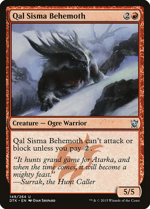 Qal Sisma Behemoth