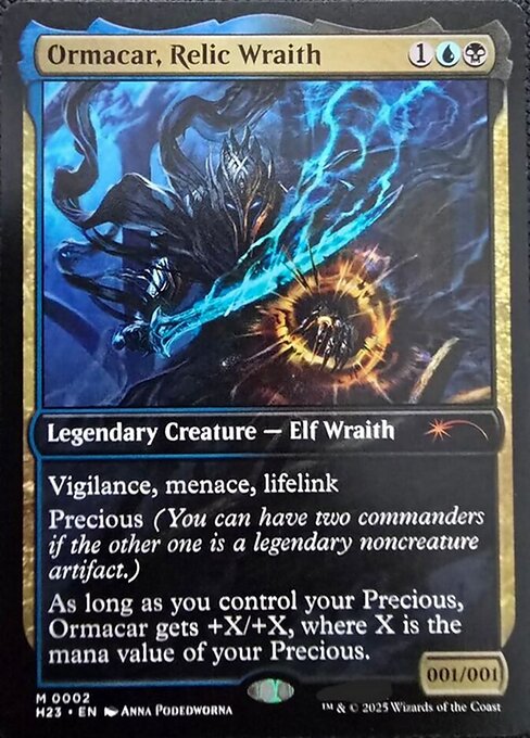 Ormacar, Relic Wraith